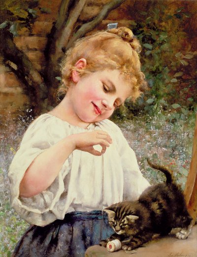 Il gattino giocoso da Leo Malempre